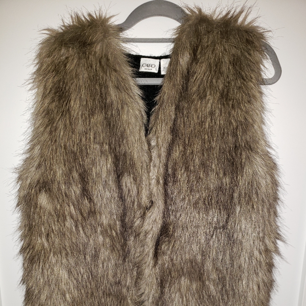 Faux Fur Vest